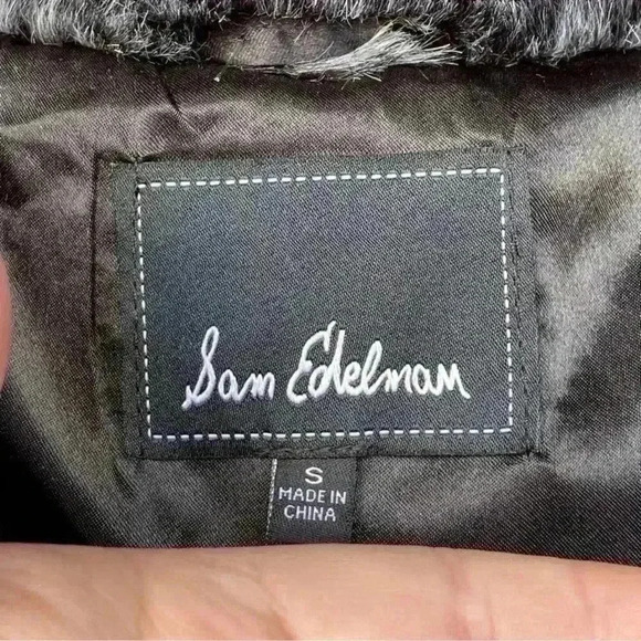 Sam edelman ombre faux fur coat Sz small - Picture 10 of 12